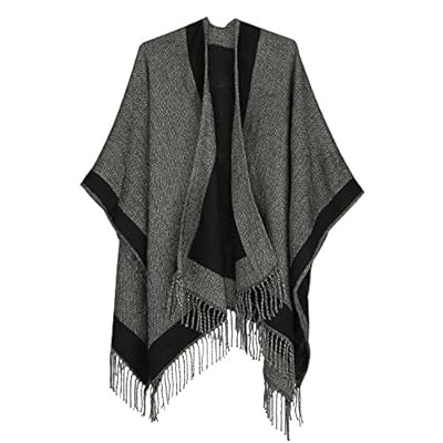 Women's Shawl and Wrap,Plus Size Front Cardigan Wrap Scarf Knitted Soft Pashmina