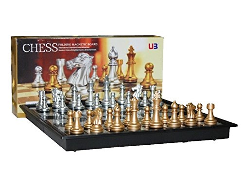 Yellow Mountain Imports Travel Magnetic Chess Set 17 51mjuun7piL