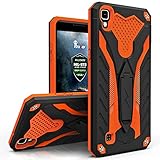 LG Tribute HD Case, Zizo [Static Series] Shockproof [Military Grade Drop Tested] w/Kickstand [Heavy Duty Case] LG Tribute HD LS676 / LG X Style