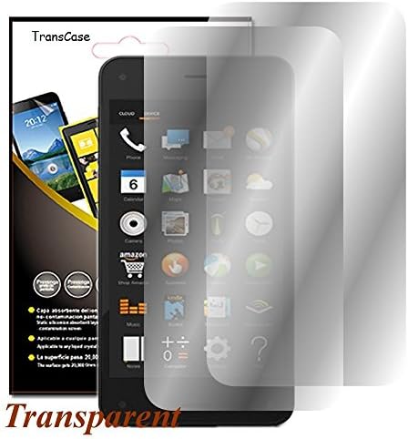 Transcase - Amazon Fire Phone Screen Protector [3 Pack] - High Definition (Hd) Ultra Clear Smart Film - Premium Protective Screen Guard - Extremely Smooth / Self-Healing / Bubble-Free Shield - Kit comes with Retail Packaging and 100% Lifetime Replacement Warranty