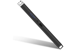 KOULATE Stocking Stuffers for Women：Electric Lighter, Rechargeable Lighter with Battery Indicator Light and Safety Switch, Electric Candle Lighters for Scented Candles,Barbecues, Camping, Holiday Parties