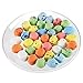 Juvale Foam Easter Egg Mini Pack - 0.5 x 0.7 in, Multicolor, 216 Count - Mini Foam Craft Eggs for DIY Projects & Easter Decor Vase Fillers