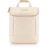 Itzy Ritzy Insulated Bottle Bag – Keeps Bottles Warm or Cool - Holds 3 Bottles & Features Interior Pocket for Ice Pack (Not Included), Milk & Honey