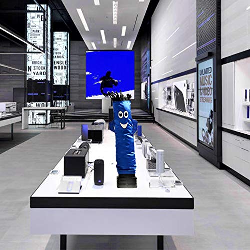 LookOurWay Mini Air Dancers Inflatable Tube Man Set Desktop Size, Blue - coolthings.us