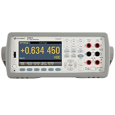 AGILENT TECHNOLOGIES 34461A DIGITAL MULTIMETER, AUTO/MANUAL, 6-1/2
