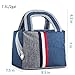 Lunch Bag Cooler Bag Lunch Tote Bag Reusable Zip Closure Handbag Back Pocket Insulated Bag Lunch Organizer Holder Container Lunch Bags Lunch Boxes Lunch Tote