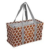 Logo Brands Collegiate Large Collapsible Picnic Tote Texas Longhorns, Rust, One Size