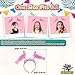 Flamingo Headbands (3-Pack) Pink Feather Costume Party Supplies for Girls, Teens, Women | Classroom, Birthday, Event, or Bachelorette Favors | Fun, Colorful, Reusable