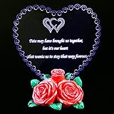 HOMEMAXS Heart Shaped LED Light - Best Mother's Day Gifts for Ideas 2018 -Perfect Gifts for Mom