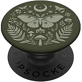 Therian Grunge Fairycore Aesthetic Luna Moth Cottagecore PopSockets Adhesive PopGrip