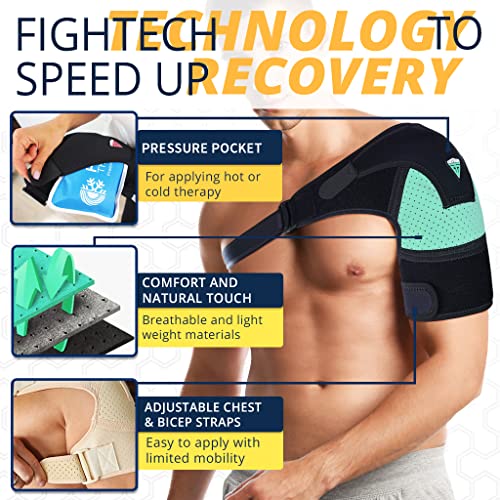Shoulder Brace for Torn Rotator Cuff 4 Sizes Shoulder Pain Relief