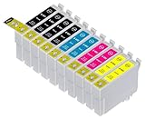 Inktoneram Remanufactured Ink Cartridges Replacement for 69 (4xBlack, 2xCyan, 2xMagenta,2xYellow, 10-Pack)