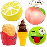 5pcs Jumbo Squishies Slow Rising Cream Scented Best for Kids-Adults Fun Activites Party-Decorations Stress-relief