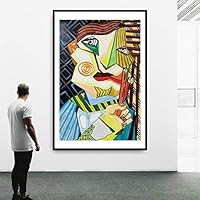 Framed Canvas Wall Art Flowers Canvas Prints Home Artwork Decoration for Living Room,Bedroom - 16x24 inches