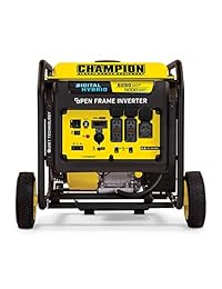 Champion 100519   Inversor híbrido digital, color negro y amarillo