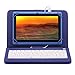 iRULU eXpro X1 7 Inch Quad Core Google Android Tablet PC, 1024x600 Resolution, Wi-Fi, Games, Dual Cameras, 16GB Nand Flash with keyboard(Blue Tablet)