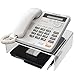 Home-X Acrylic Phone Stand, Ideal for Office Organization, Clear (10¼