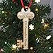 First Christmas in Our New Home Key w/address 2024 - Christmas Ornament
