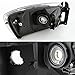 AKKON - For Smoke 06-08 Ram 1500 06-09 Ram 2500 3500 Pickup Truck Headlights Front Lamps Direct Replacement
