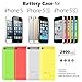 iPhone 5C / SE Battery Case, Alpatronix BX120plus 2400mAh Protective External Rechargeable Portable Charging Case for iPhone SE, 5C, 5S, 5 Juice Bank Power Pack [MFi Certified, iOS 10+] - Black