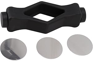 Lwuey Front Load Washer Door Prop, Washing Machine Door Prop Stopper Flexible Mouth Shape Strong Washes Doors Stoping Props Prevent Accidental Closing Keep Dry for Home with 3 Adhesive Sheets(Black)