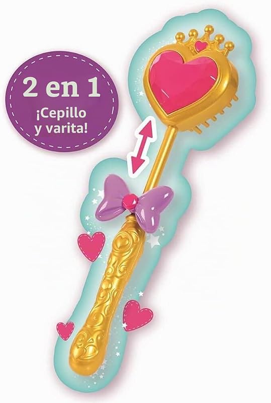 - Set de Aventuras Love Diana, Set de Juguete Infantil, Mochila Rosa con Purpurina y Accesorios: Pegatinas, Cepillo de Pelo - Varita, móvil de Juguete, Mapa y pintauñas y un Charm (LVE05000) — foto 3 de 4