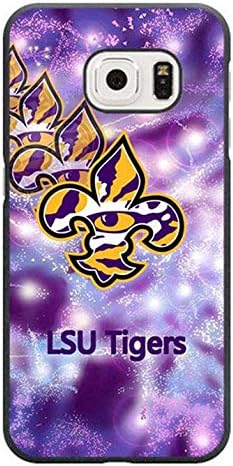 NCAA Sports Logo Case For Samsung Galaxy S6 Edge LSU Tigers,Louisiana State University Great Well-Design Case Protective Cover Hard Shell