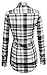Women's Button Up Lightweight Cotton Relaxed Fit Plaid Shirt