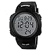 Huangtaii Military Mens 5ATM Dive Waterproof Digital LED Fashion Big Number Sport Watches with EL Backlight #Kdyl-31
