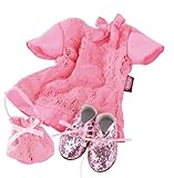 Gotz Dress, Sparkly Shoes and Purse for 18