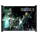 Final Fantasy VII Game Cloud Fabric Wall Scroll Poster (42