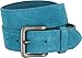 A399-BS066 Square Buckle Casual Jean Suede Leather Belt 1 1/2