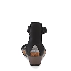 NAOT Footwear Women's Mermaid Wedge Black Raven