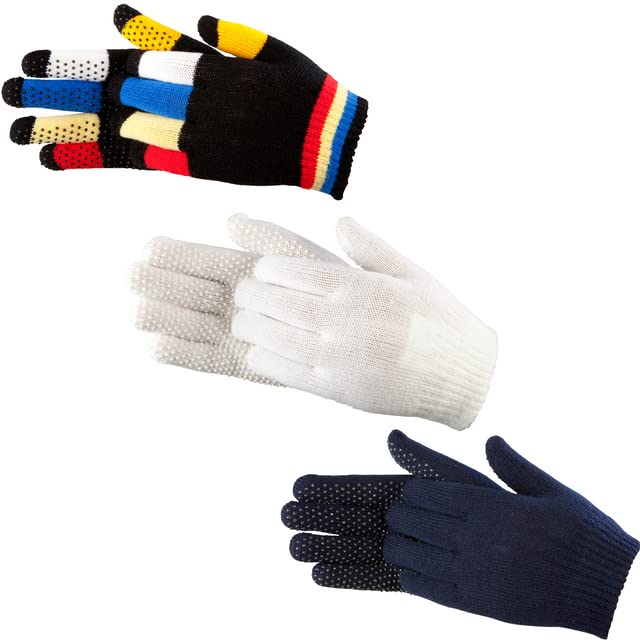 PFIFF 011278 Children's Studded Gloves, Riding Gloves, One Size, Blue