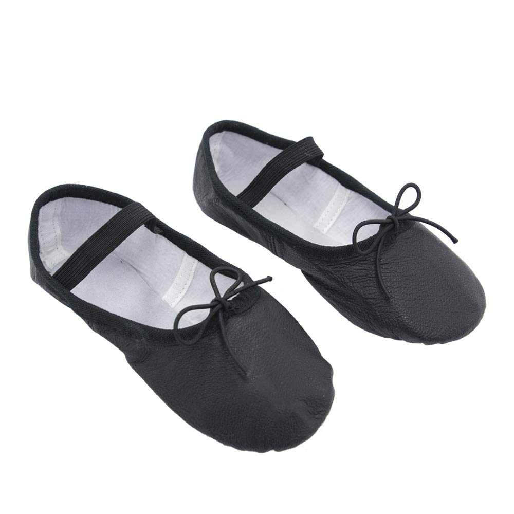 Buy Dance Basix Leather Ballet Shoe for Women Black at Amazon.in