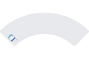 SEERWAY Scat Pet Shock Mat Indoor, Shock Training Pads for Dogs and Cats, Electric Repellent Mat Keeps Pets Off Plant, Trash Can and Christmas Tree, 3 Training Modes, 50"x12" Curved, Battery Operated