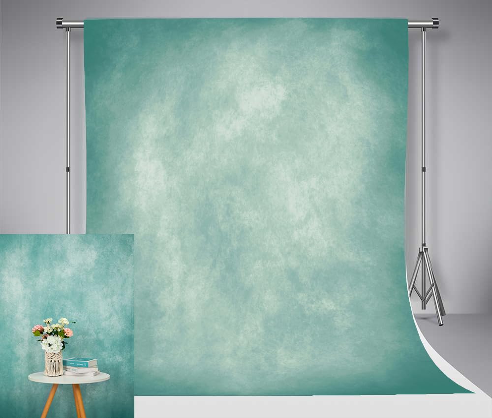Kate Abstract Light Green Photography Background - 1.5x2.2m/5x7ft Portrait Backdrop — image 1