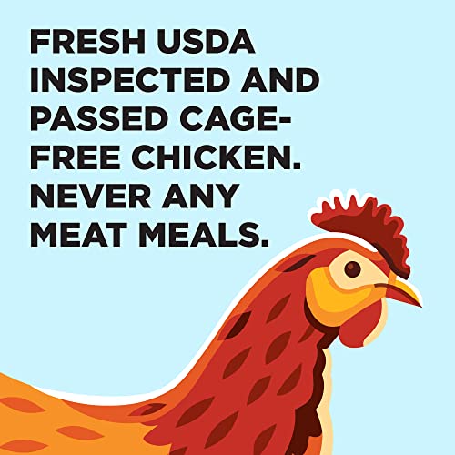BIXBI LIBERTY GRAIN-FREE DRY DOG FOOD, CHICKEN RECIPE – FRESH MEAT, HIGH PROTEIN, NO MEAT MEALS – USA MADE, 4 LBS