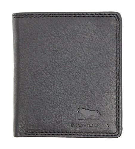 MORUCHA Business Man Card Wallet with RFID Blocking Credit Card Holder Note Pocket Wallet Gift Box M40