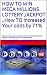 HOW TO WIN MEGA MILLIONS LOTTERY JACKPOT ..How TO Increased Your odds by 71%: 2004 Pennsylvania Powerball Winner Tells LOTTERY&GAMBLING Secrets To Winning Cash 3,4, 5,6,&Mega Millions
