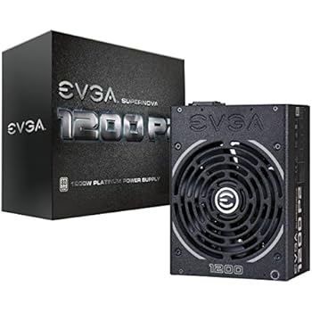 EVGA Supernova 1200 P2 80+ Platinum, 1200W ECO Mode Fully Modular NVIDIA SLI and Crossfire Ready 10 Year Warranty Power Supply 220-P2-1200-X1