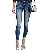 Women's High Waisted Jeans for Ripped Skinny Stretch Jeans Distressed Butt Lifting Denim Pants