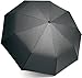 Automatic Travel Umbrella with Auto Open Close (Black)