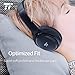 TaoTronics Active Noise Cancelling Bluetooth Headphones Wireless Over Ear Headset Foldable Earphones with Powerful Bass (Dual 40 mm Drivers, 30 Hour Playtime) (Renewed)
