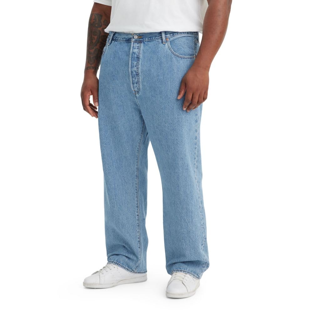 Levi's Men's 501 Original Fit Jeans (Also Available in Big & Tall), (New) Light Sw Image