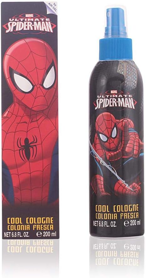 Spider-Man Children Eau de Cologne Natural Perfume Spray, Vegan and Dermatologically tested Body Spray for Kids