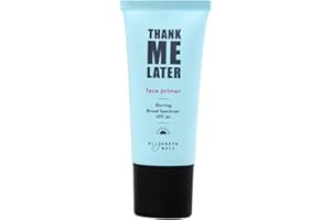 Elizabeth Mott Thank Me Later Blurring Face Primer SPF30 - Liquid Base Primer for Perfect Skin Makeup Application and All-Day Wear - Cruelty-Free Long Lasting Hydrating Power Grip Formula, 30g