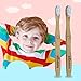 Gondola Bamboo Toothbrush (Kids - 4 Count (Pack of 1))