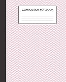 Composition Notebook: Unicorn Face Pattern College Ruled Notebook Lined School Journal