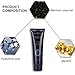 Blackhead Remover Mask, Anti-wrinkle Peel Off Black Mask, BONVITA Bamboo Charcoal Peel Off Mask and Brush Kit for Women & Men for Face Nose Acne Treatment Oil Control (Blackset)
